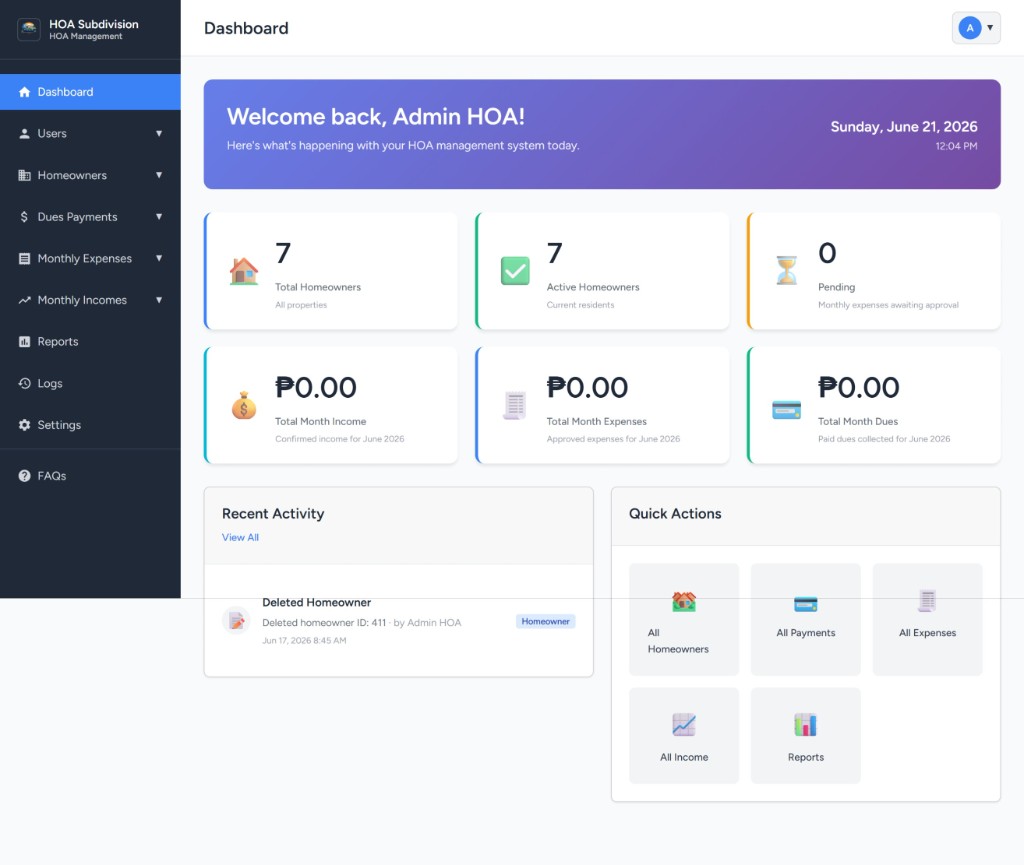 1-dashboard screenshot